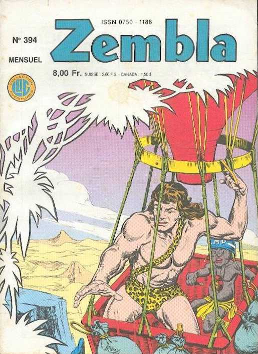 Scan de la Couverture Zembla n 394